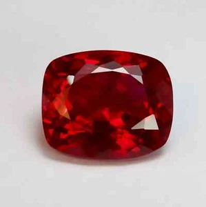Piedra preciosa suelta sin calentar rubí rojo sangre de paloma BURMA certificado natural 23+ quilates nueva - Imagen 1 de 5