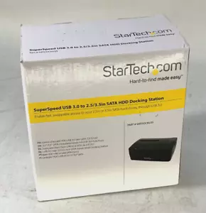 StarTech.com USB 3.0 SATA Hard Drive Docking Station (SATDOCKU3S) New Open Box - Picture 1 of 8
