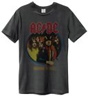 Amplified AC/DC Highway To Hell Vintage Mens Charcoal T Shirt AC/DC Classic Tee