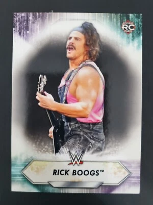 2021 Topps WWE Wrestling Superstar 〜 SmackDown - #159 RICK BOOGS (RC) ROOKIE - Image 1 of 2