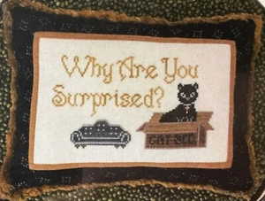 LIFE WITH CATS - BEST BED Cross Stitch Pattern/Chart by The Blue Flower - Picture 1 of 3