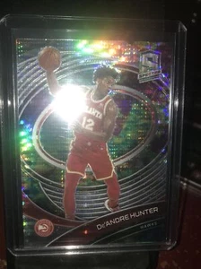 2020-21 Spectra De'Andre Hunter Prizm  /99 Hawks #86 - Picture 1 of 2