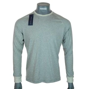 Bnwt Men's French Connection Long Sleeved T Shirt Small Embroidered Top - Picture 1 of 6