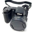 Nikon Coolpix L810 AA Battery 16MP 26x Zoom Digital Bridge Camera with strap