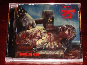 Vital Remains: Icons Of Evil CD 2022 Reissue Osmose Products France OPCD420 NEW