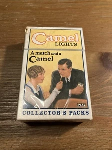 VACÍO Paquete De Colección De Cigarrillos Camel Light Coleccionista Paquete 1927 Arte - Imagen 1 de 11
