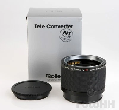 ROLLEI TELE CONVERTER 2X HFT (ROLLEI NUMBER : 98253) BRAND NEW IN BOX/LAST PIECE - Image 1 of 4