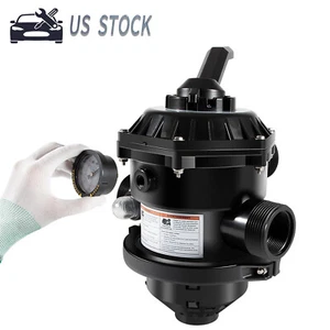 Replacement Part for 262506 1-1/2-Inch 6-Way Clamp Style Valve For Spa Filter - Picture 1 of 14