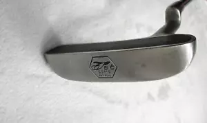 JET COMB PUTTER Right Handed 35" Steel Shaft Original Leather Grip - Picture 1 of 9
