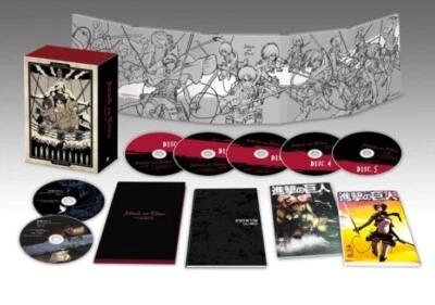 Attack on Titan Season 1  Blu-ray+Booklet Box Japan Foto 1 de 3