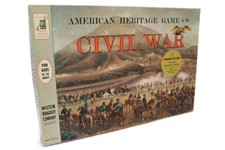 American Heritage Game of the Civil War - 1961 Milton Bradley Game - Complete