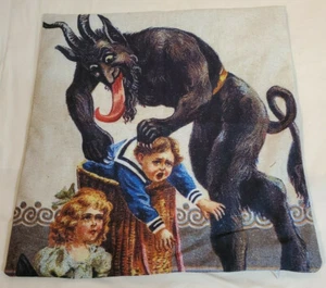 Evil Devil Kissenhülle Kissenbezug Sofaüberwurf Deko 17 1/2 x 17 cm  - Bild 1 von 2