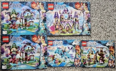 LEGO ELVES Manuals Lot 41075 1&2, 41078, 41172, 41173, Pre-Owned VG; NO BRICKS! - Image 1 of 4