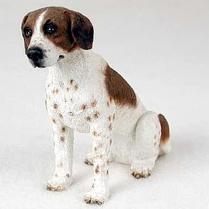 LAST ONE - New Brown and White Pointer Figurine 4" Conversation Concepts DF106A - Picture 1 of 1