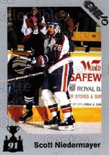 1991 7th Inning Sketch Memorial Cup #97 Scott Niedermayer