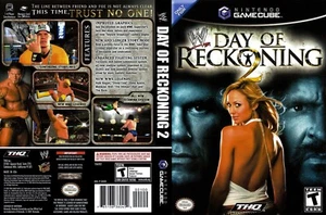 WWE Day Of Reckoning 2 Gamecube Case + Box Art Work Only - Picture 1 of 2