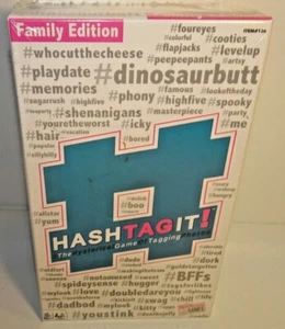 NEU VERSIEGELTER HASHTAGIT! HYSTERISCHES SPIEL DER MARKIERUNG FOTOS ALTER 10+ FAMILIENAUSGABE - Bild 1 von 2