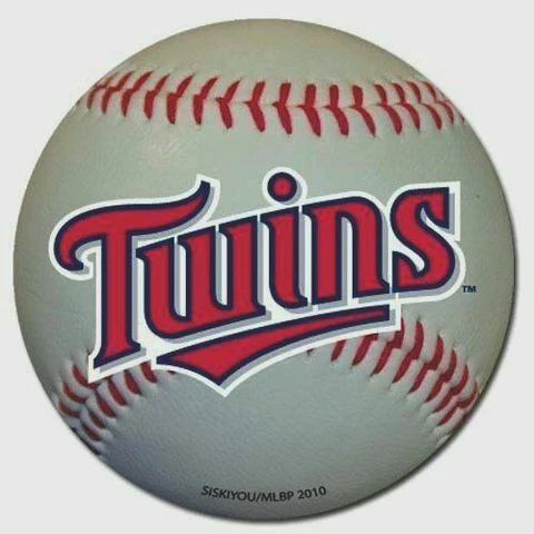 Minnesota Twins 3" Baseball Magnet MLB Licensed Cover