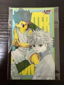 Hunter x Hunter Collector Sticker Bonus Jumpshop Gon Killua Used - Picture 1 of 2