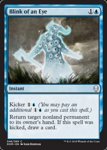 1 x Blink of an Eye - Foil - Dominaria - NM-Mint - MTG - Image 1 of 1