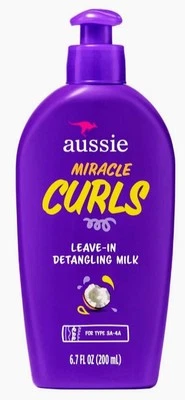 Aussie Miracle Curls with Coconut & Jojoba Oil. Leave In.6.7 Oz New!!! - Image 1 of 2