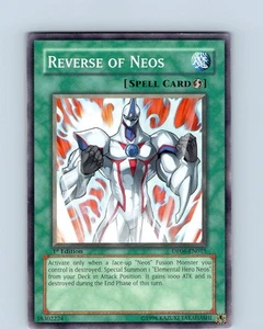 Yu-Gi-Oh TCG Reverse of Neos DP06-EN015 1st Edition Common Card LP-NM - Picture 1 of 2