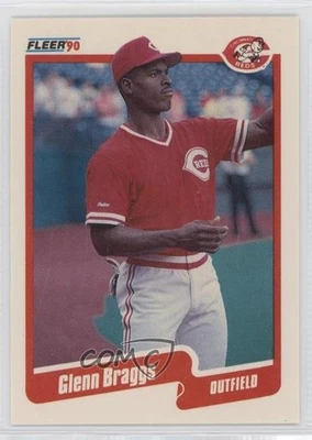 1990 Fleer Update Box Set Wrong Back ( Back) Daryl Boston Glenn Braggs #U-33 - Image 1 of 2