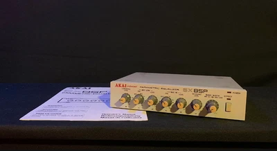 rare Akai Professional Parametric Equalizer EX85P EQ - Half Rack Analogue Studio - Image 1 of 2