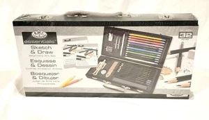 New Royal & Langnickel 32 pc Sketching & Drawing Beginner Art Set - NWT - Picture 1 of 2