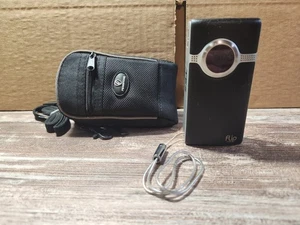 (H) Flip Ultra HD Camcorder U2120 schwarz Videokamera *TOP FUNKTIONSTÜCHTIG* - Bild 1 von 7