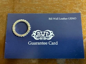 Anello distanziatore ingranaggi Bill Wall Gear in pelle UENO US5,5 con borsa portaoggetti usato - Foto 1 di 7