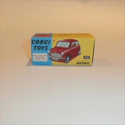 Corgi Toys  225 Austin 7 Morris Mini Repro Box - Image 1 of 4