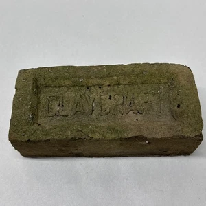 RARO Vintage Brick Claycraft Old Bakery Antico Claycraft Zanesville Ohio OH USA - Foto 1 di 5