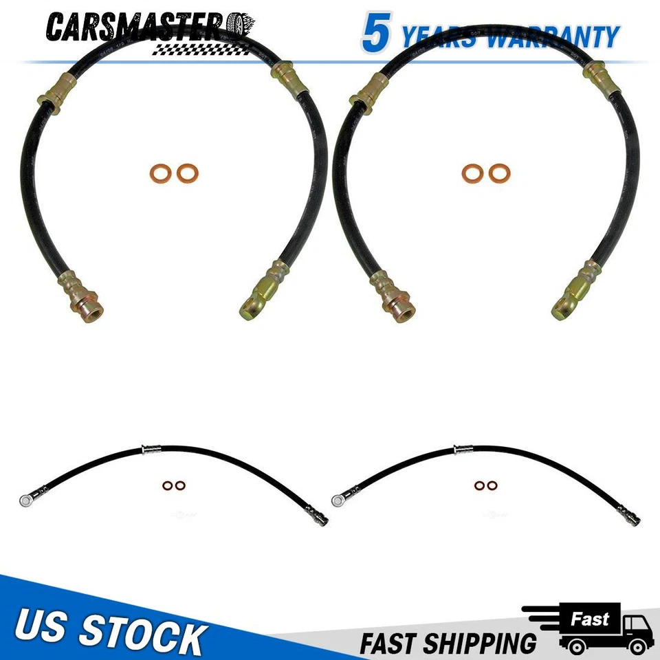 Manguera hidráulica de freno de primera parada 4X Dorman para Mitsubishi Montero 2001-2006 Foto 1 de 1