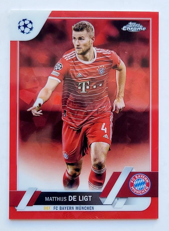 2022-23 Topps Chrome Sapphire UEFA Champions League Red /5 - Singles - Image 1 of 1