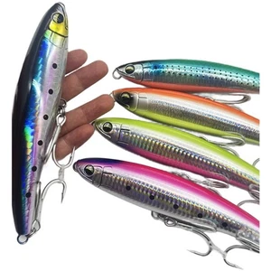 170mm/65g Bass Pike Tackle slow Floating Large Pencil Long Throw Fishing Lure - Picture 1 of 22