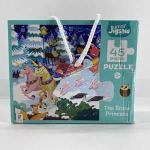 JigsawHinkler Junior Jigsaw 45 Piece Puzzle – The Snow Princess – New Sealed Kid - Picture 1 of 11
