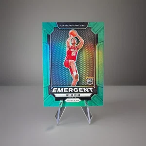 2024-25 Panini Prizm - Emergent Jaylon Tyson #25 Green Prizm (RC) - Bild 1 von 4