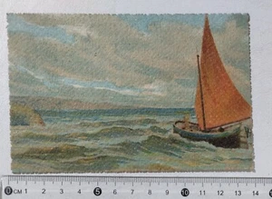 I122490 Cartolina illustrata - Barche a vela - VG 1921 - Foto 1 di 2
