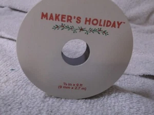 Lot 5 Spools Ribbon 1/8in by 12ft and Colors shown in Pics New Crafts - Picture 1 of 10