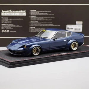 *SÚPER RARO* Encendido Modelo 1/18 Nissan Fairlady Z S30 240ZG LB-FUNCIONA Azul JDM - Imagen 1 de 10