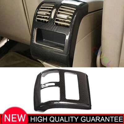For Mercedes-Benz GLK 2009-15 Carbon Fiber Rear Seat Air Outlet Vent Frame Cover - Image 1 of 4
