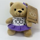 T-shirt en peluche Singapore Airlines Disney 100 fille ours en peluche NEUF avec étiquette imprimée
