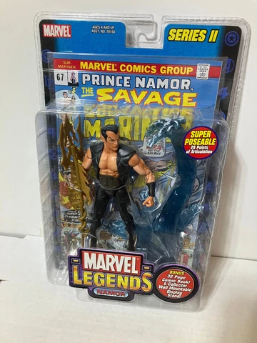 Namor Action Figure Marvel Legends Series 2 Submariner 2002 Toy-Biz Cover