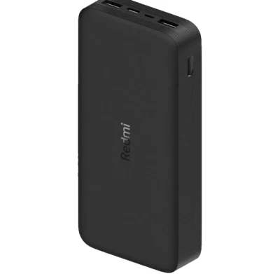 Банк питания Xiaomi Redmi 20000 мАч — 18 Вт быстрая зарядка — черный - Изображение 1 из 4