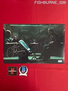 Laurence Fishburne autographed signed 11x17 photo The Matrix Morpheus Beckett - Picture 1 of 2