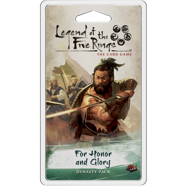 Legend of the Five Rings LCG: For Honor & Glory Dynasty Pack Foto 1 de 1