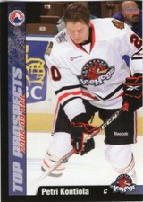 Petri Kontiola 2008-09 AHL Top Prospects Rockford IceHogs