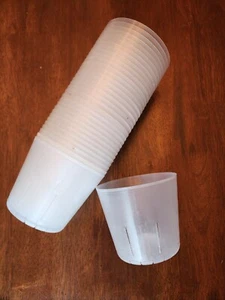 4" Slotted Clear Orchid Pots (32 Pots) - Picture 1 of 4