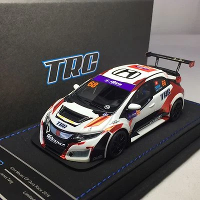 Coche de carreras 1/43 Peako TRC Honda Civic FK2 TCR WTCC Macao GP 2016 Foto 1 de 2